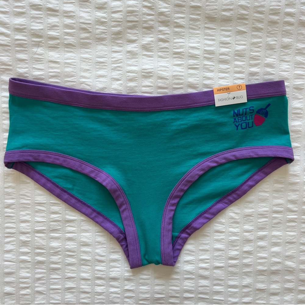 NWT VTG Y2K Fashion Bug Nuts About You Bikini Panties, 7